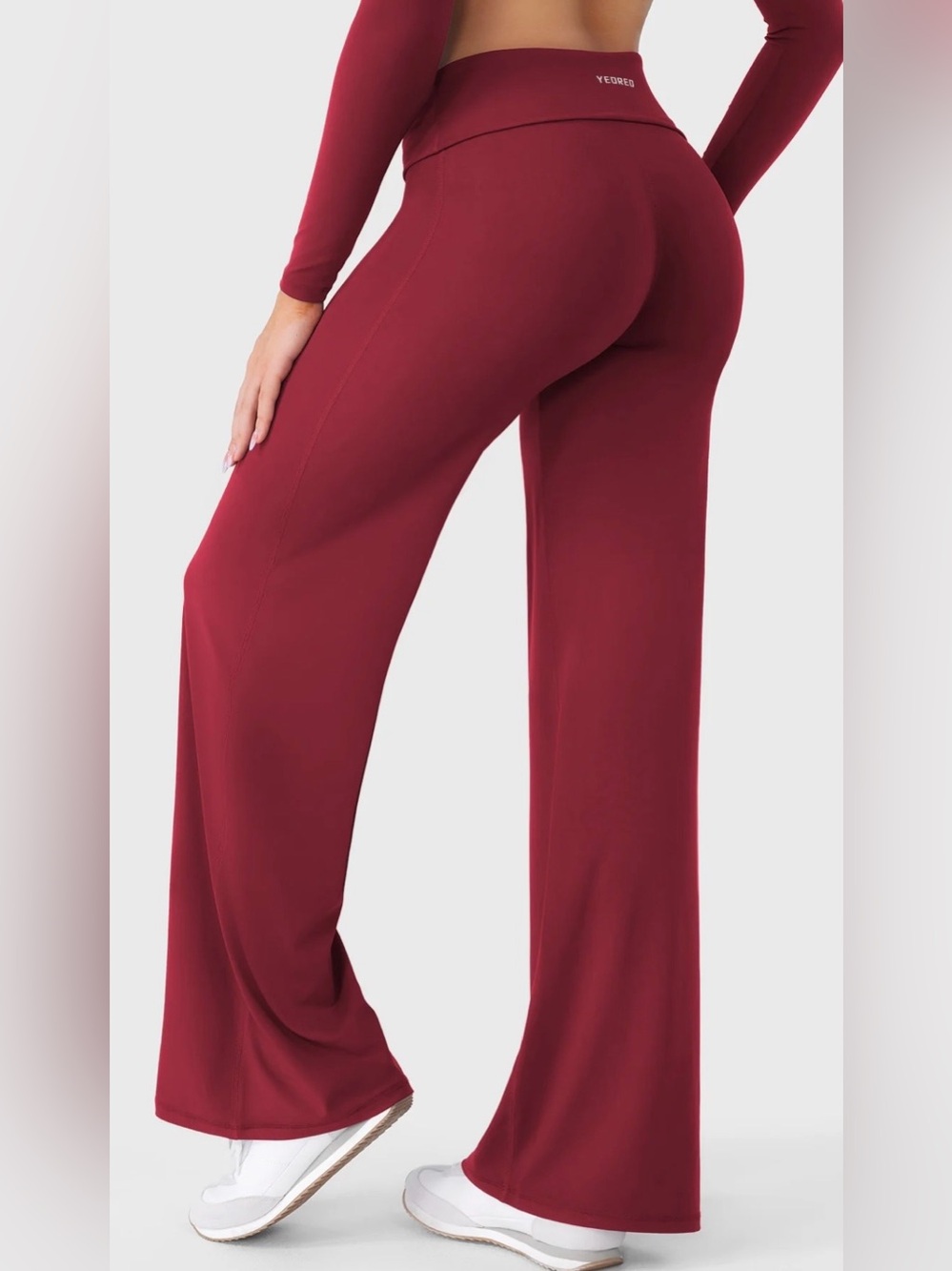 Yeoreo Eddiy 30" Fold Over Straight Leggings